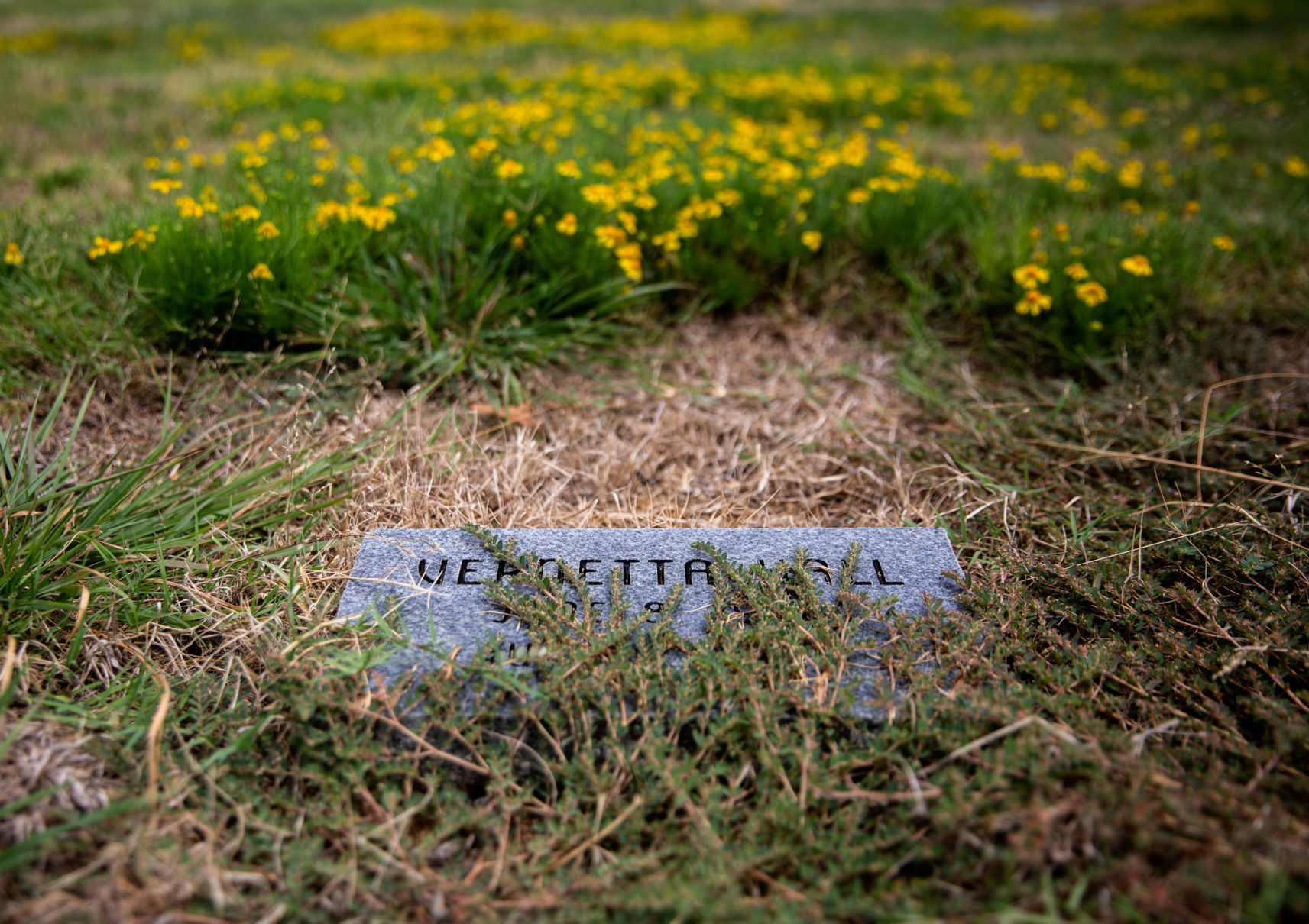 Grave marker